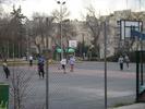 erev shabbat soccer game on my old street